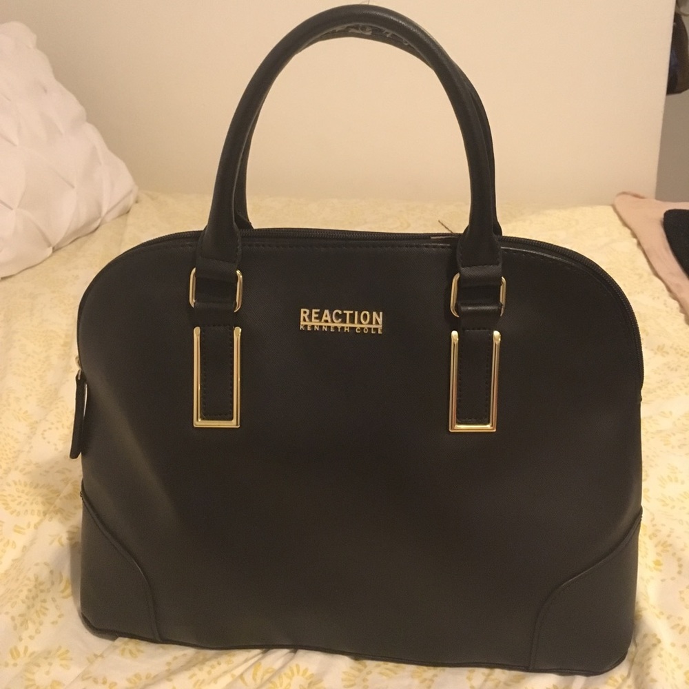 Kenneth Cole black leather purse.