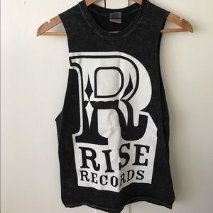Rise records muscle tank
