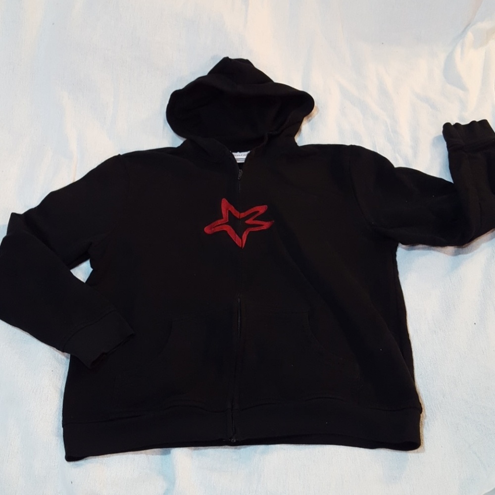 'American Girl' Black Hoodie