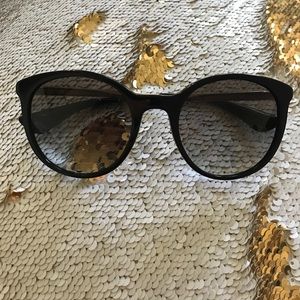Prada Sunglasses gold black Authentic