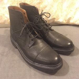 Grenson black leather NWOT.