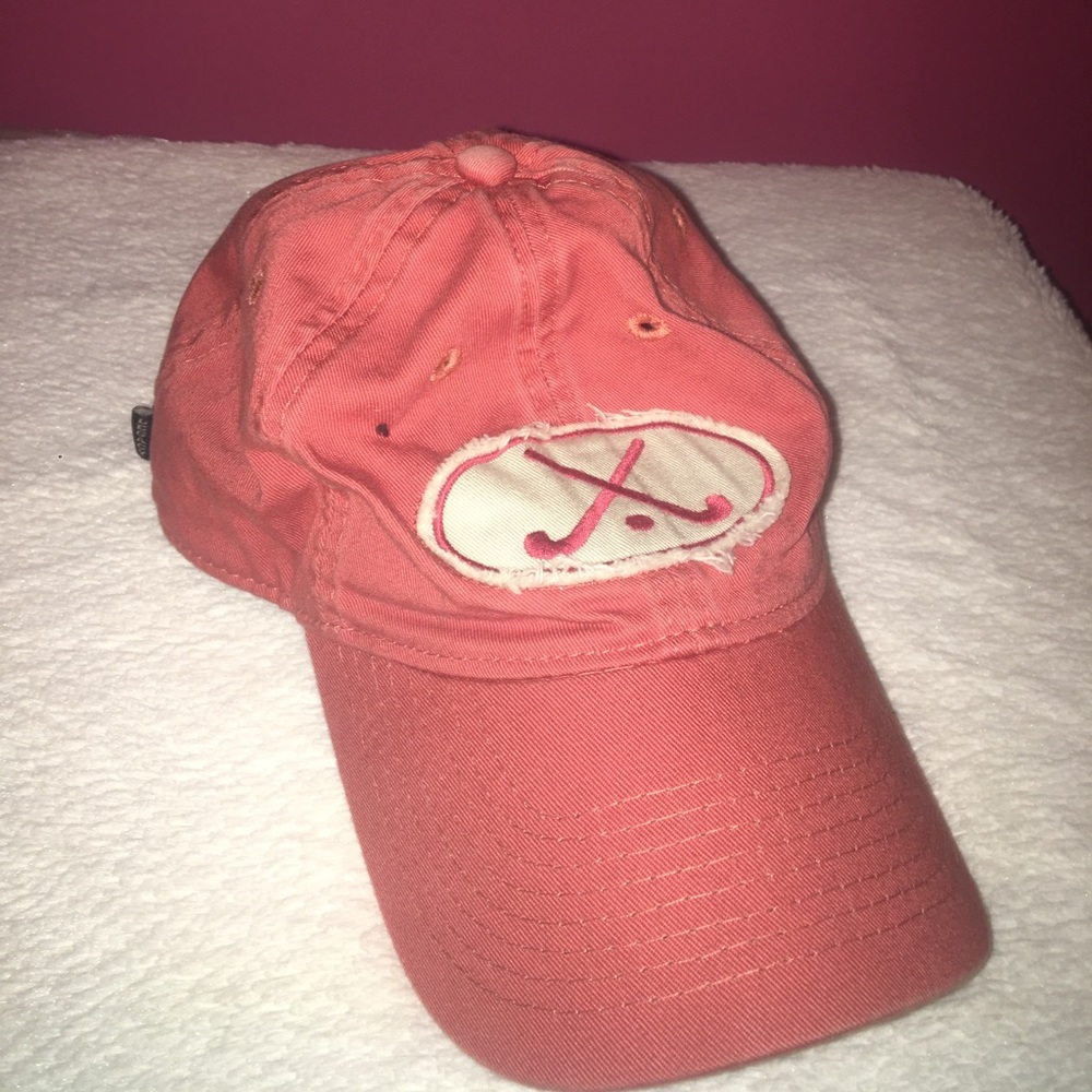 Red Field Hockey hat