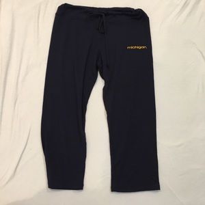 Michigan super soft Capri PJ pants!