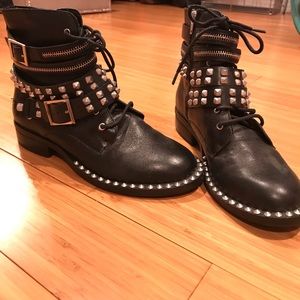 Dolce Vita studded combat boots