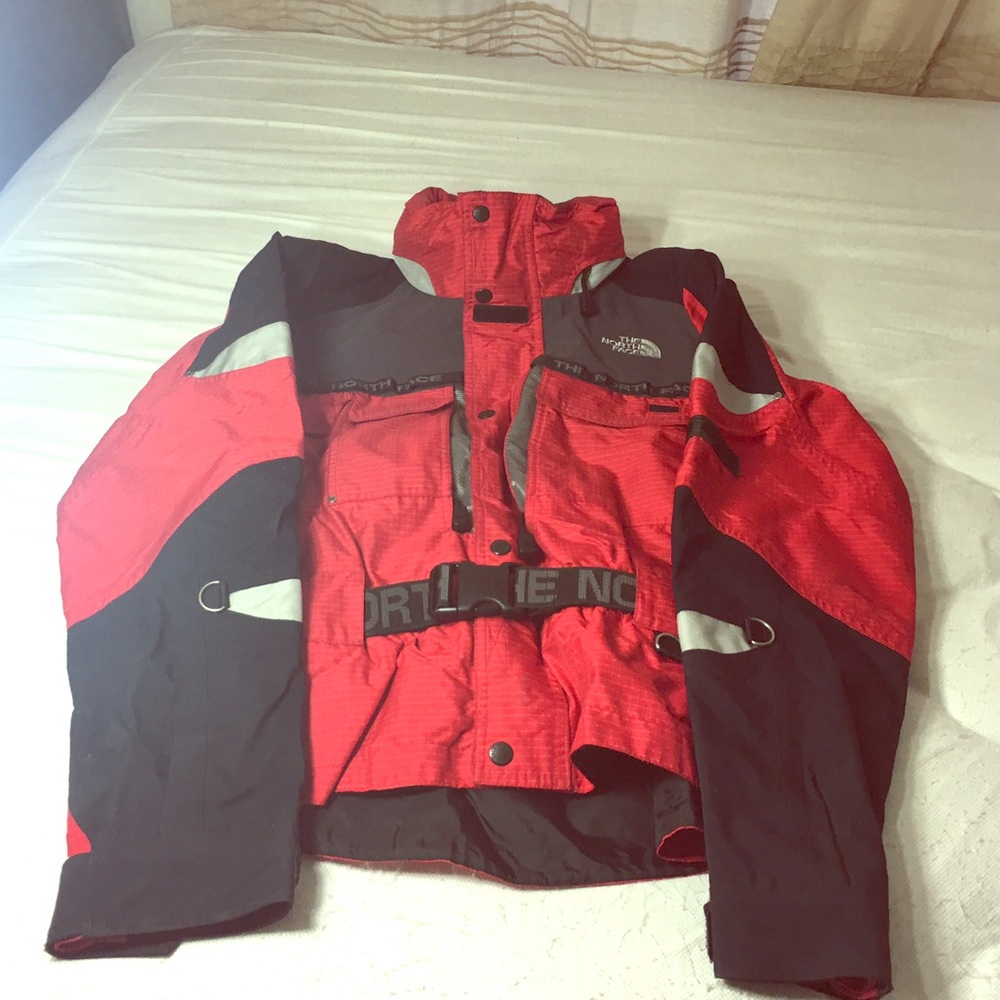 North Face Women's Large Red/Black Ski Jacket