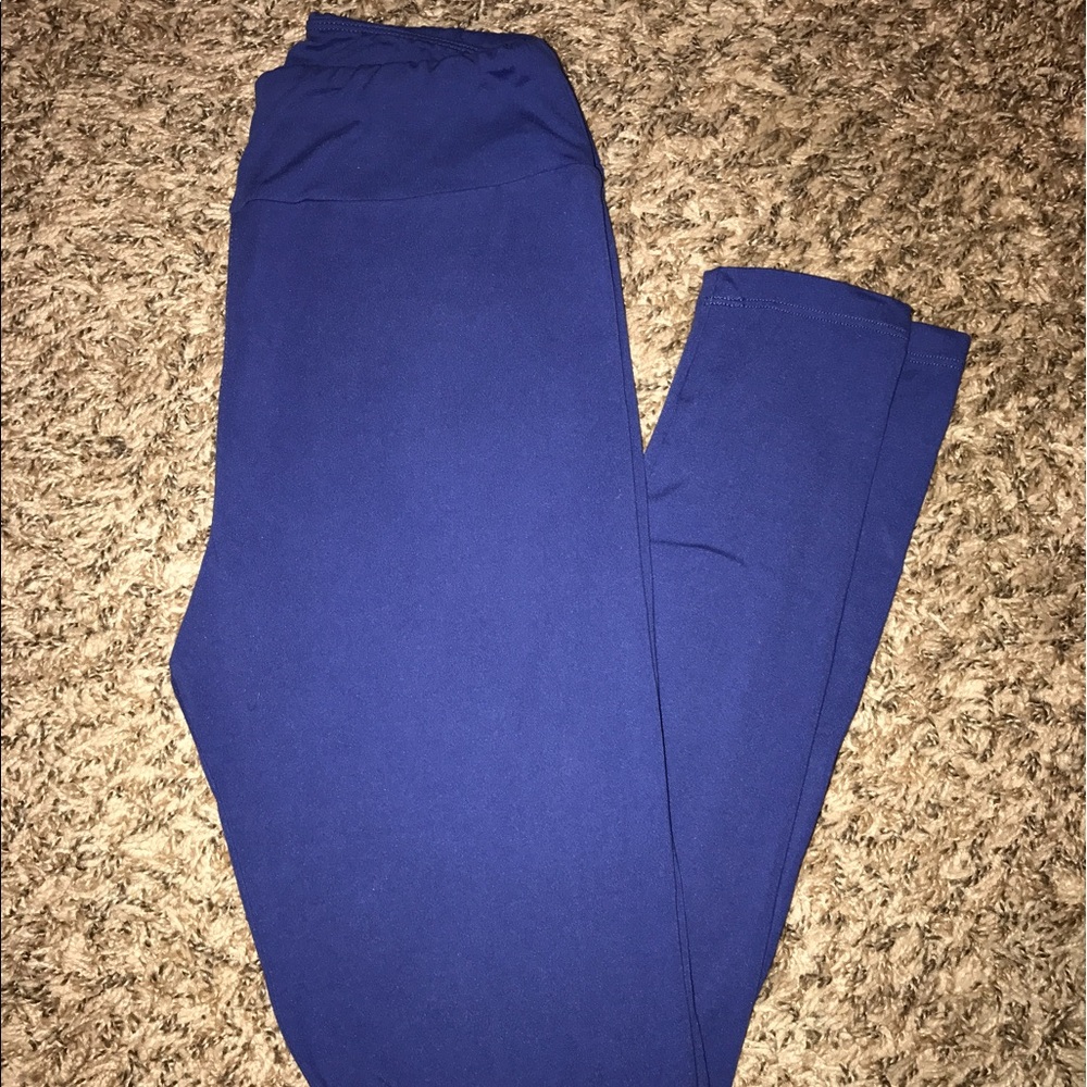 NWOT Dark Blue OS LuLaRoe Leggings
