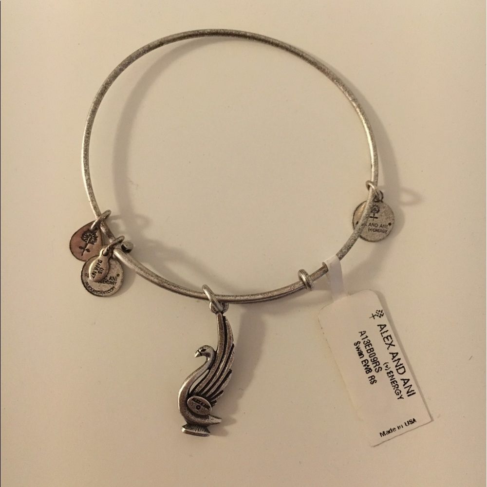 Silver Alex and Ani bracelet