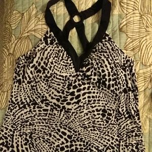 Tankini Swim Top Only sz 16