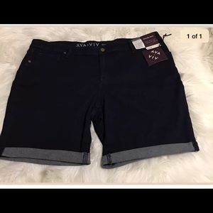 Ava and Viv Denim Shorts Size 22W