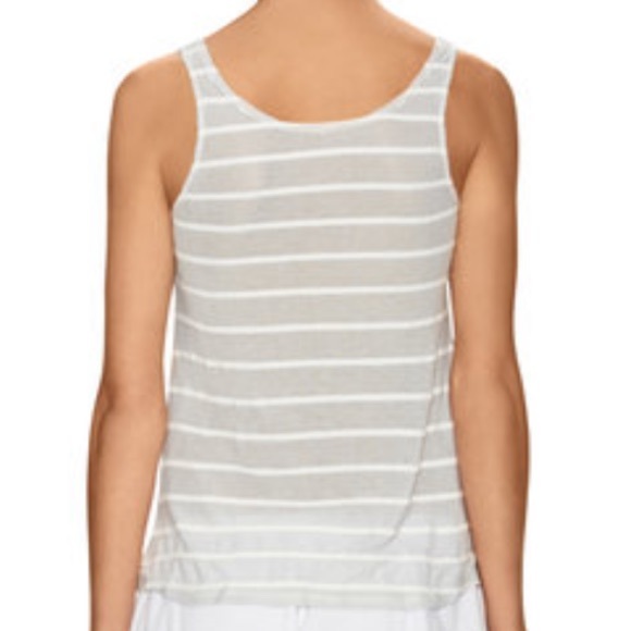 The Letter Seersucker Crepe Tank - Picture 2 of 3