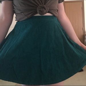American Apparel Corduroy Skirt