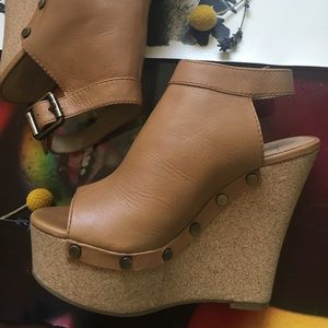 Calvin Klein Bree Leather Vachetta