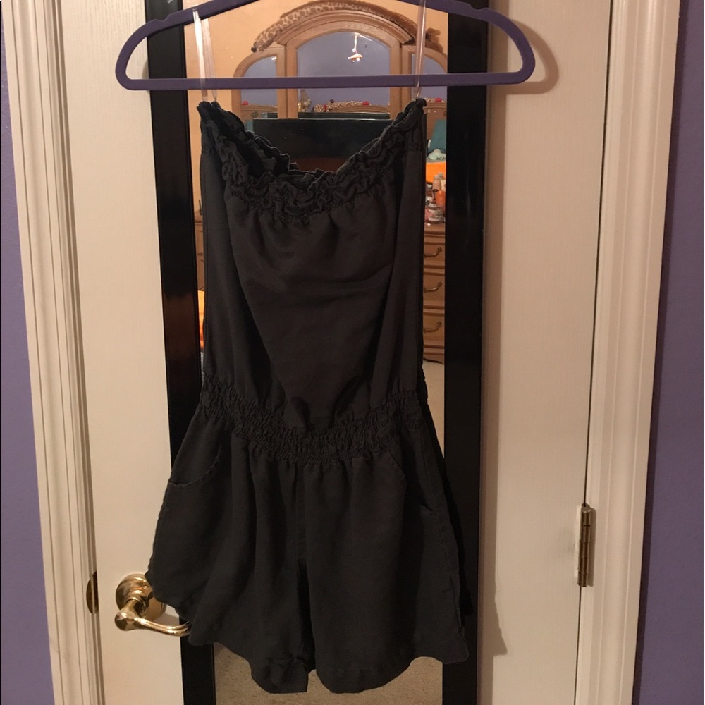 Gray romper