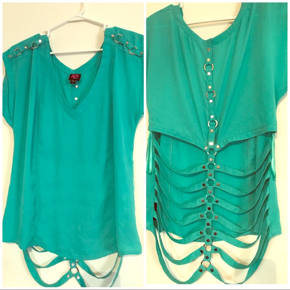 Mint green shirt new never worn