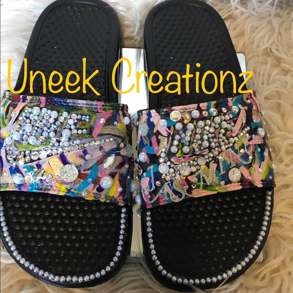 Custom Nike Slides