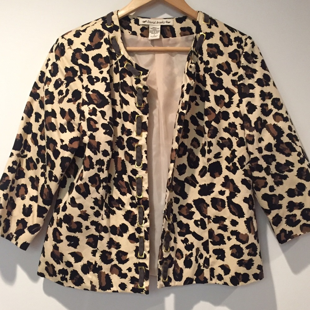 Leopard jacket/blazer