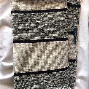Cole Haan Wide Mark Stripe Scarf