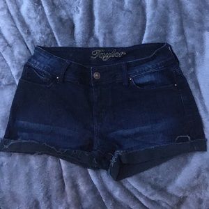 Dark Wash Shorts