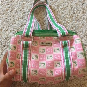Official Hello Kitty Sanrio cute small purse bag!