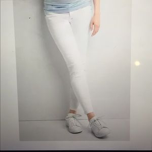 Gap Maternity White Skinny Jeans Size 29