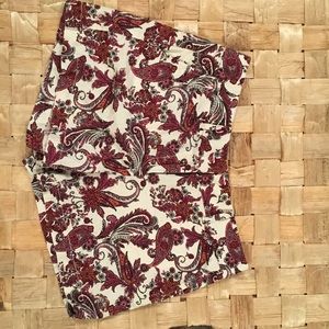 Loft Shorts. Linen/Cotton blend. 4" inseam.