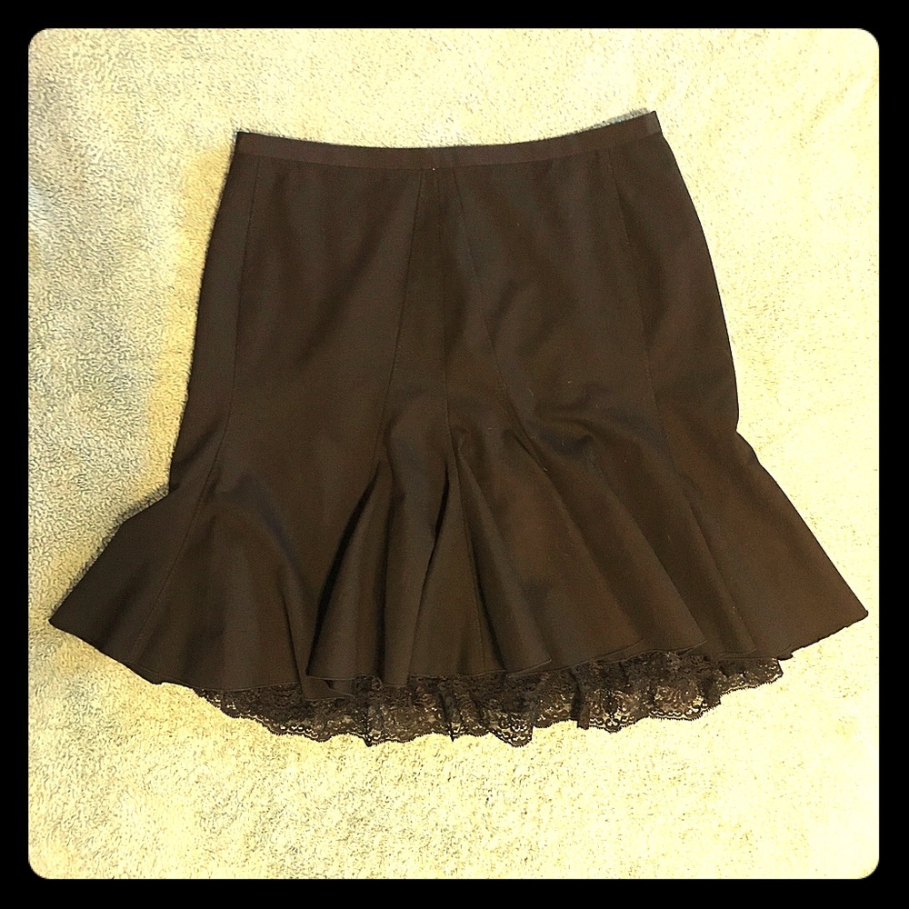The Limited Lacy Mini Skirt