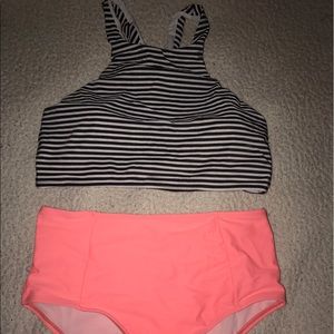 Medium high waisted tank bikini