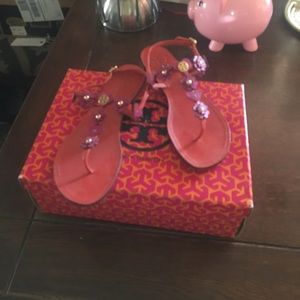 Tory burch flip flops