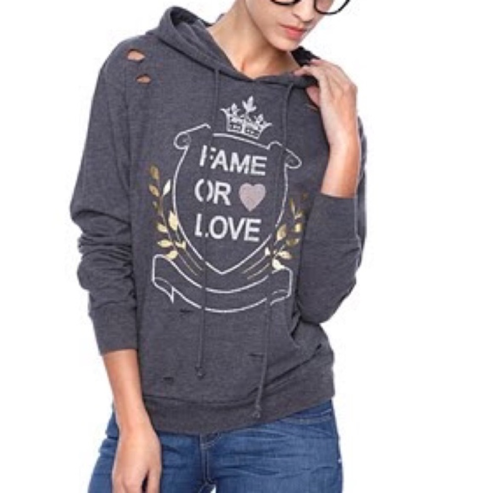 Fame or Love Rebel Hoodie