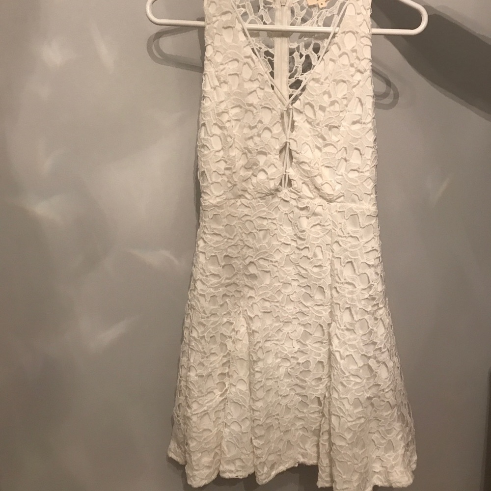 White lace unworn sundress
