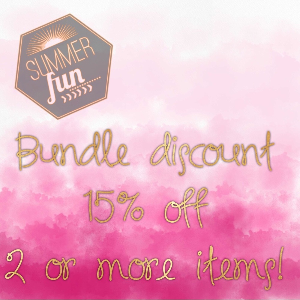🌸BUNDLE DISCOUNT🌸