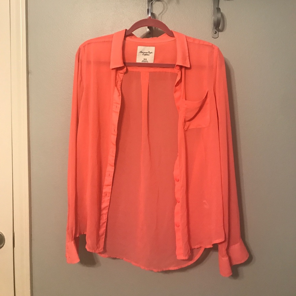 Pink Sheer Blouse