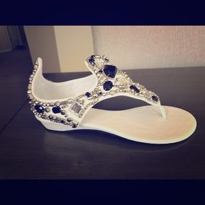 Women's rhinestone sandal