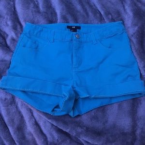 Teal Shorts