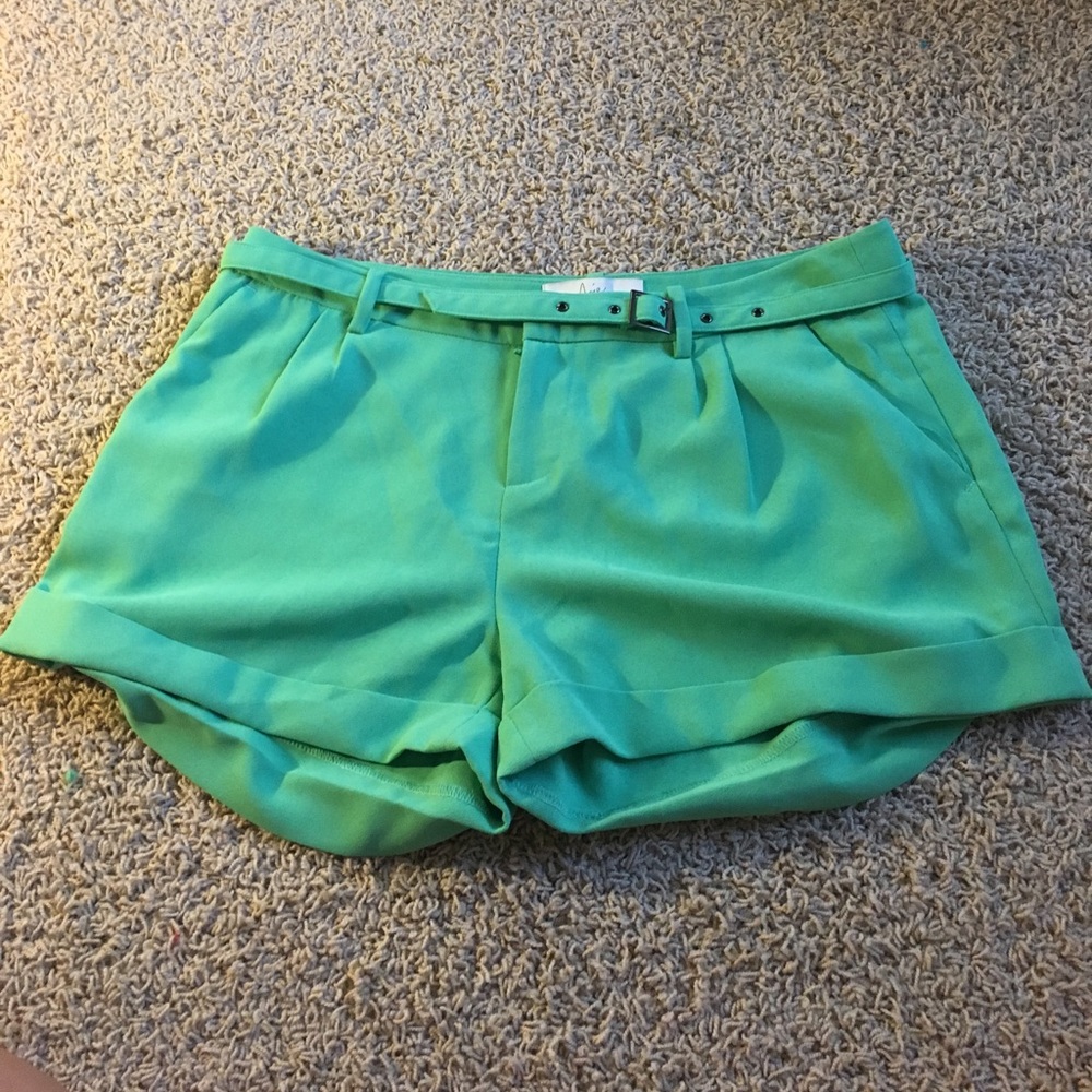 Green Joie Shorts