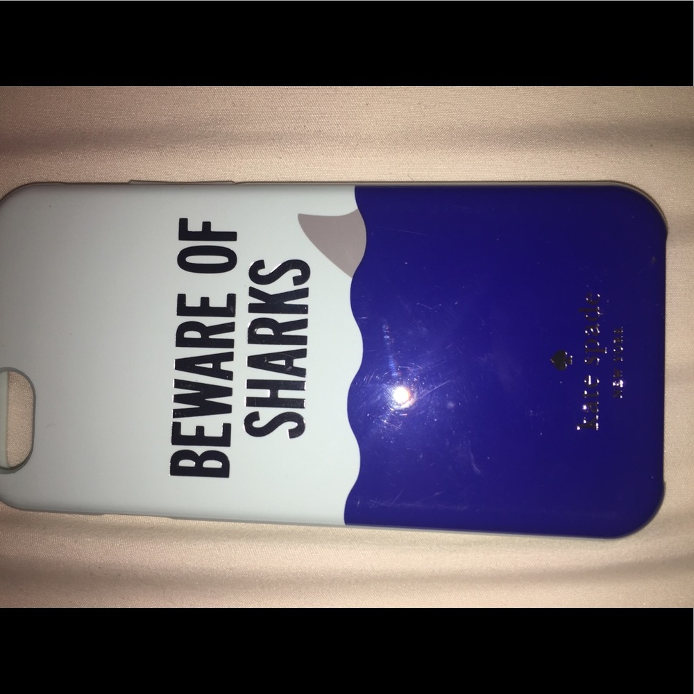 Kate Spade, "Beware of Sharks" IPhone 6 Case