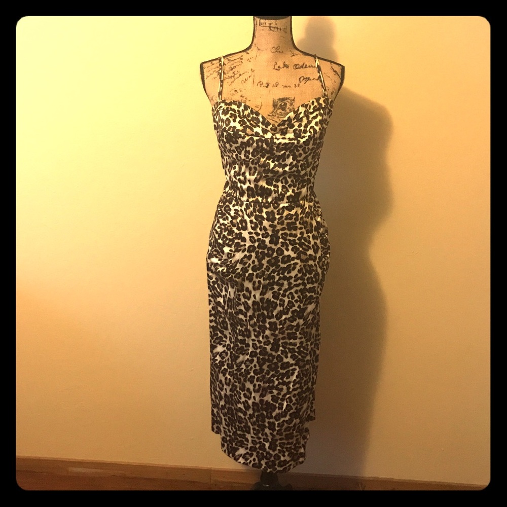 Leopard print dress!