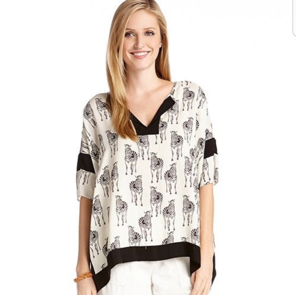Karen Kane zebra print kimono