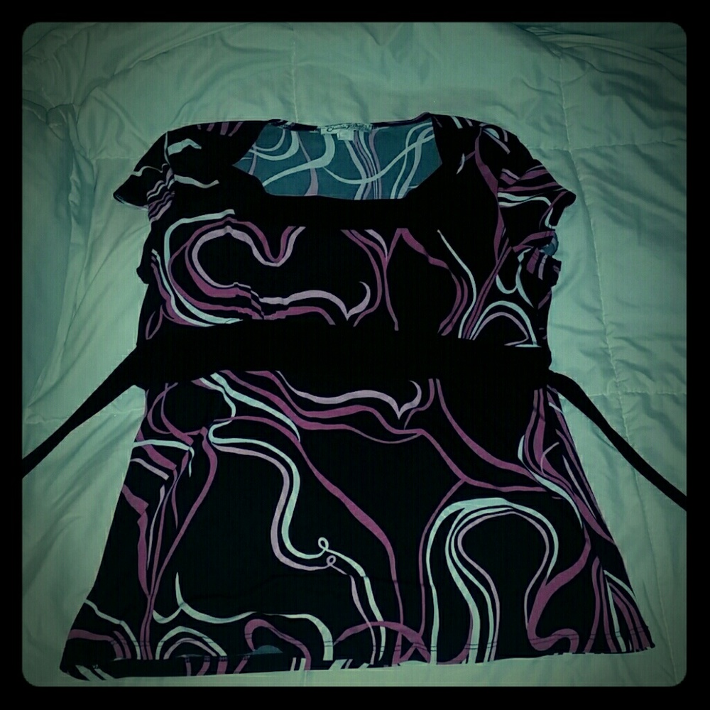 Black and Pink blouse