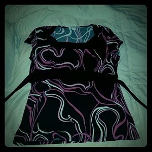 Black and Pink blouse