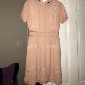 Champagne colored dress