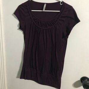 Cute purple top