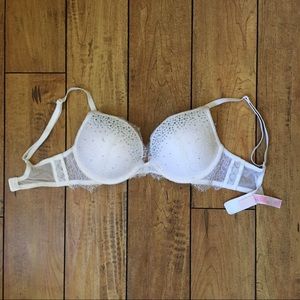 Victoria secret rhinestone bra
