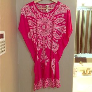 Short sleeve mini dress