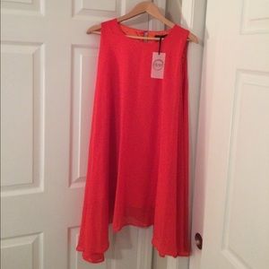 NWT ChicWish 🍊 Summer swing dress