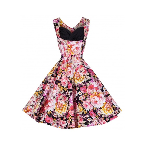 Lindy Bop Dresses & Skirts - Pin Up Ophelia Floral Dress 👗