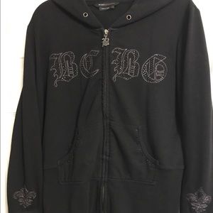 BCBG slim long Hoodie Large