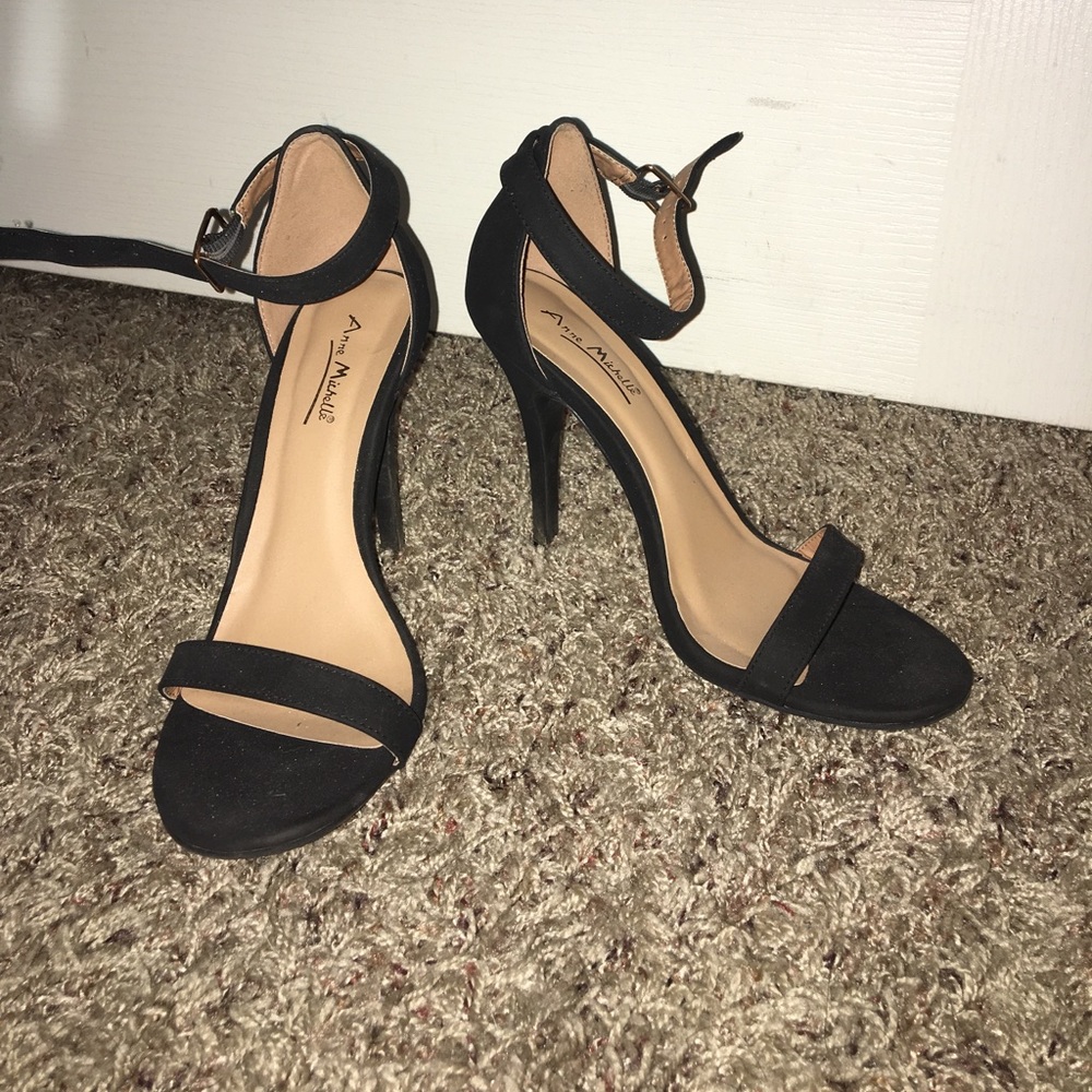 Black heels