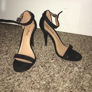 Black heels