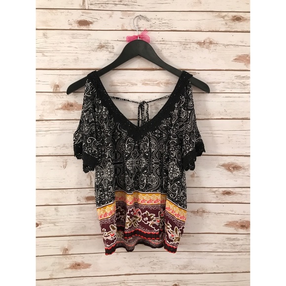 PacSun Tops - 👑NWT👑 Pacsun LA Hearts Boho Hippie Floral Shirt